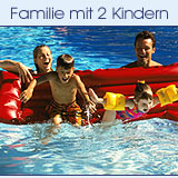 Urlaub f&uuml;r Familie mit 2 Kindern